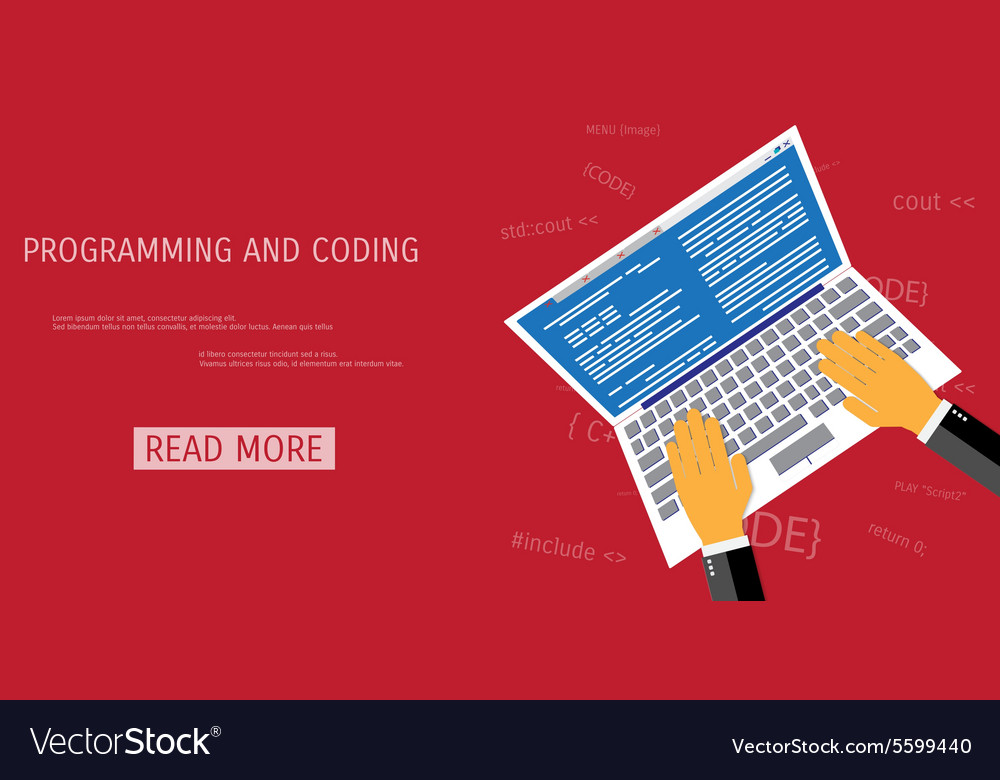 Flat concept of programming and coding