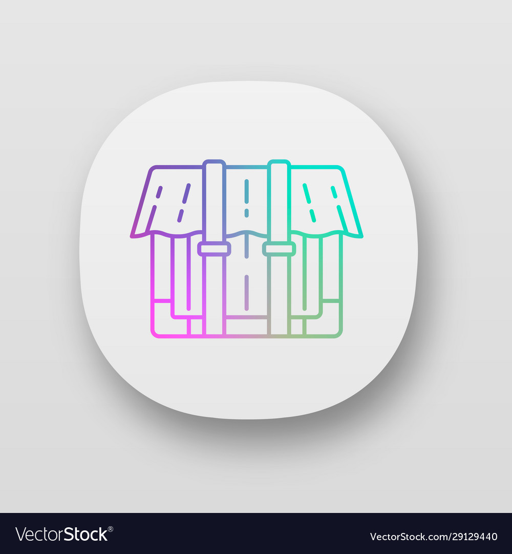Game package app icon computer box parcel vector image Game package app icon computer box parcel