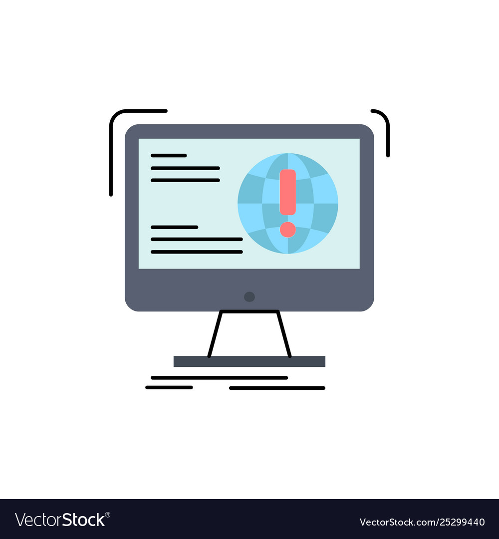 Information content development website web flat