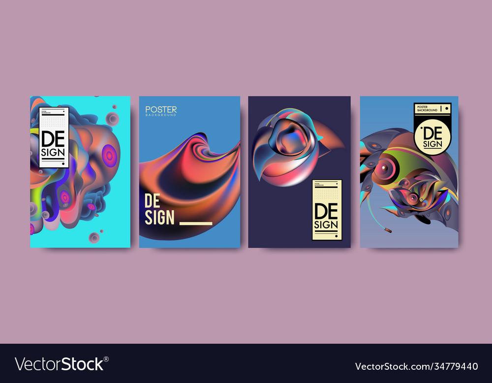Landing page background template with colorful Vector Image Landing page background template with colorful