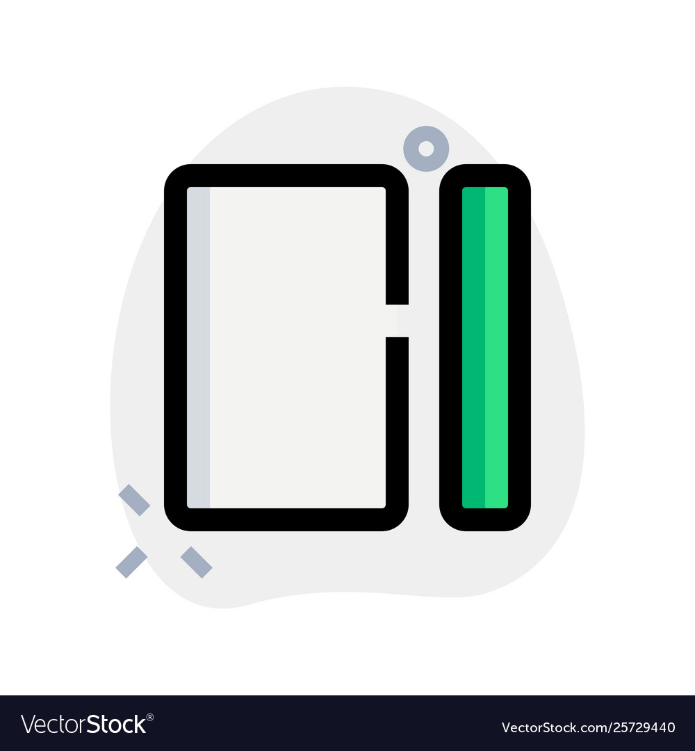 Right order grid bar strip section layout