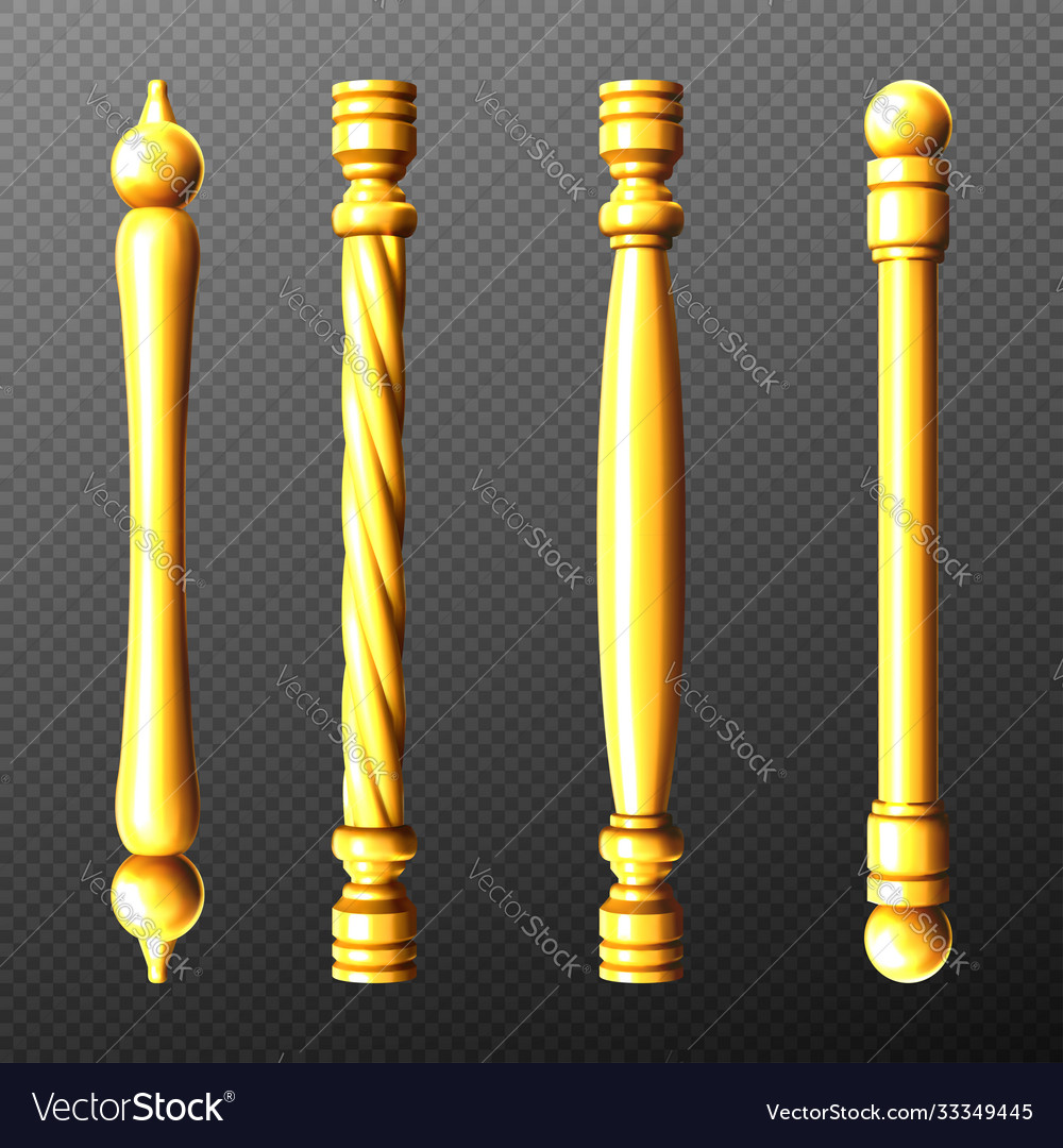 gold door handles