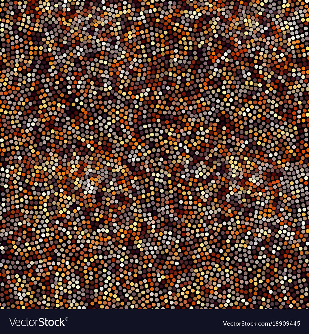 Irregular Dot Mosaic Pattern