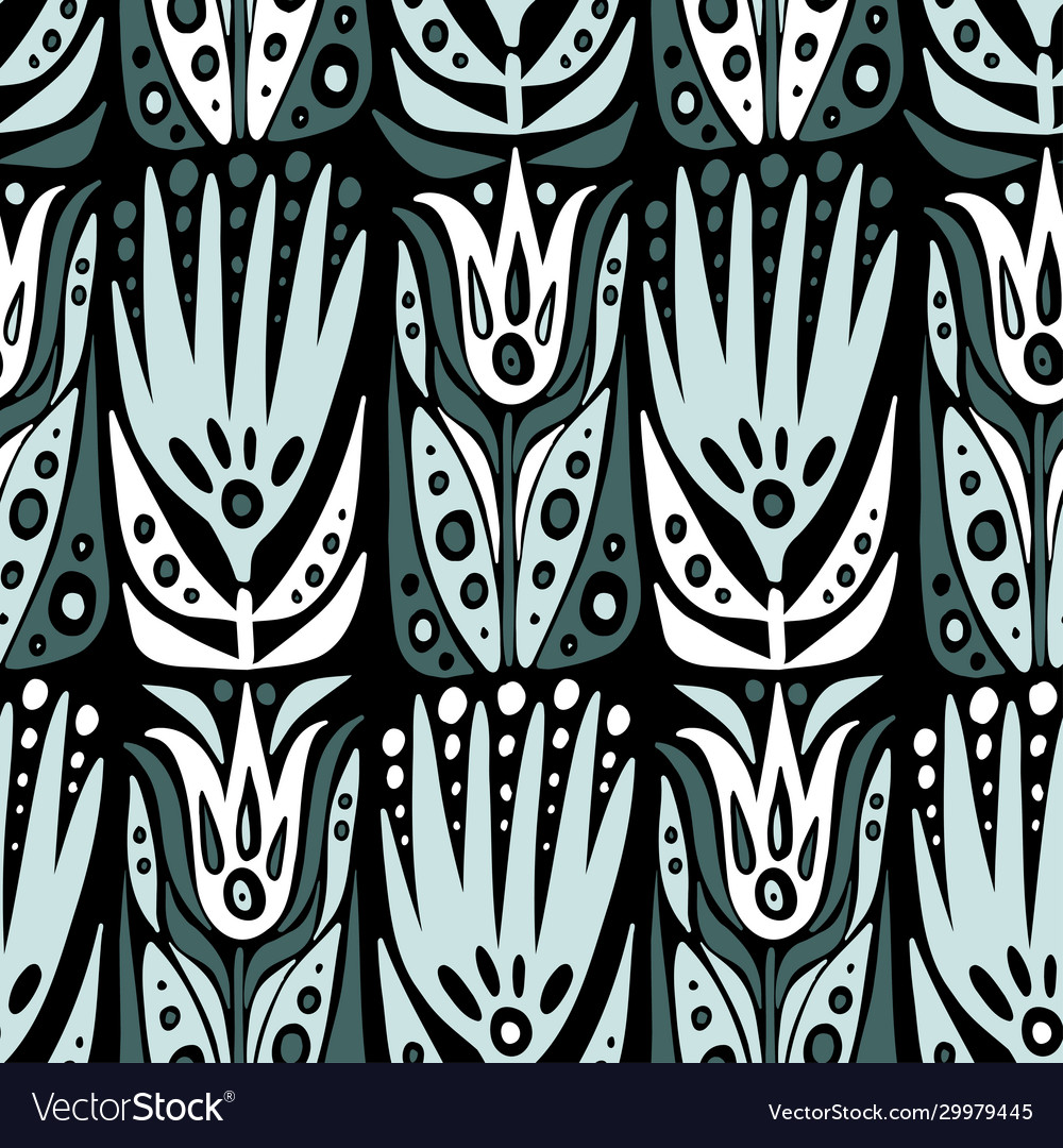 Modern seamless abstract pattern vector image Modern seamless abstract pattern