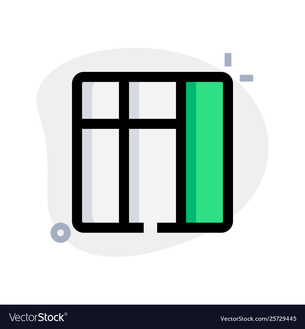 Side column with left table orientation grid
