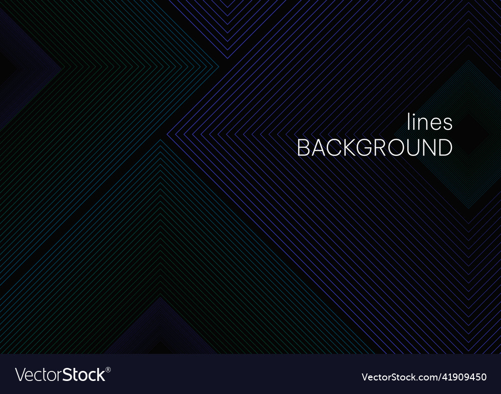 Geometric abstract background with blue square vector image Geometric abstract background with blue square