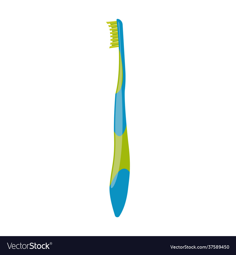 Toothbrush cartoon icon