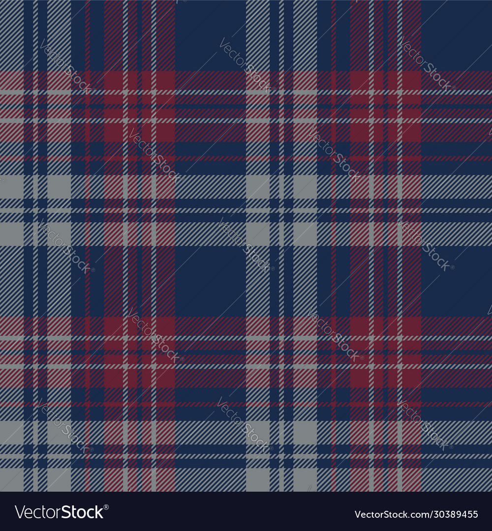 Blau Rot Grau Tartan Plaid