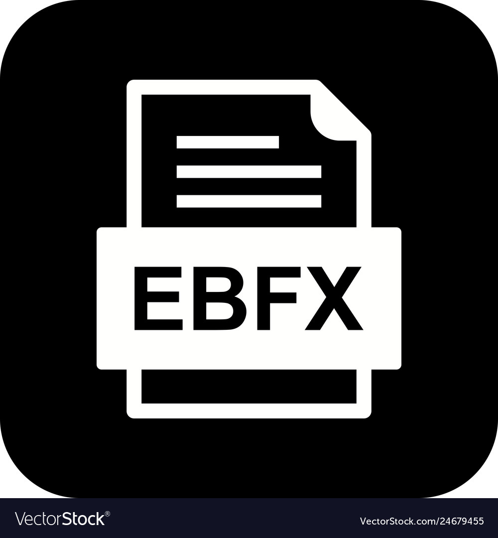 Ebfx file document icon
