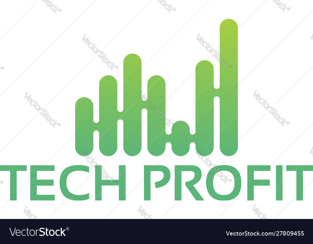 Modern graph logo designs template stats Vector Image