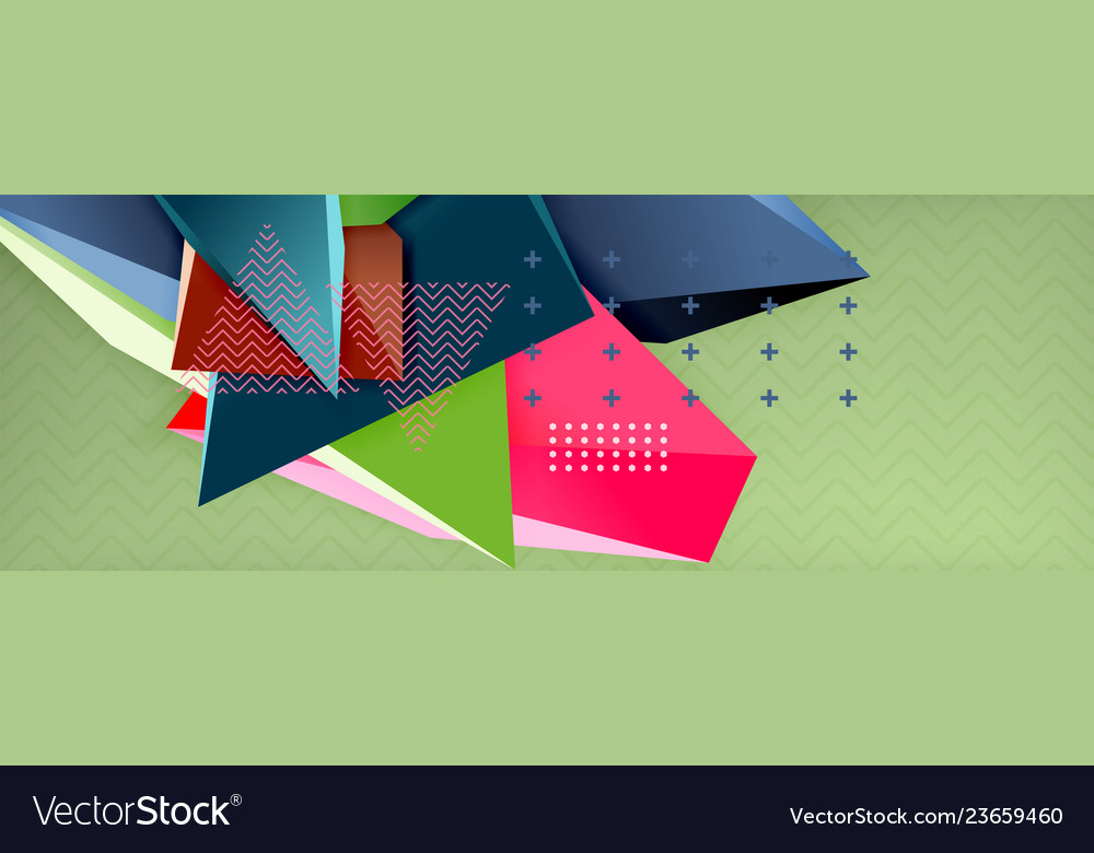 Abstract background colorful minimal Vector Image Abstract background colorful minimal