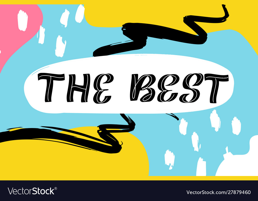 Abstract retro design style with ink texture Vector Image Abstract retro design style with ink texture