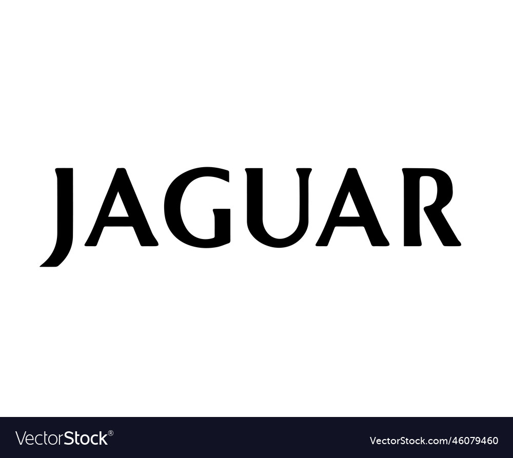 Jaguar logo marke symbol name schwarz design