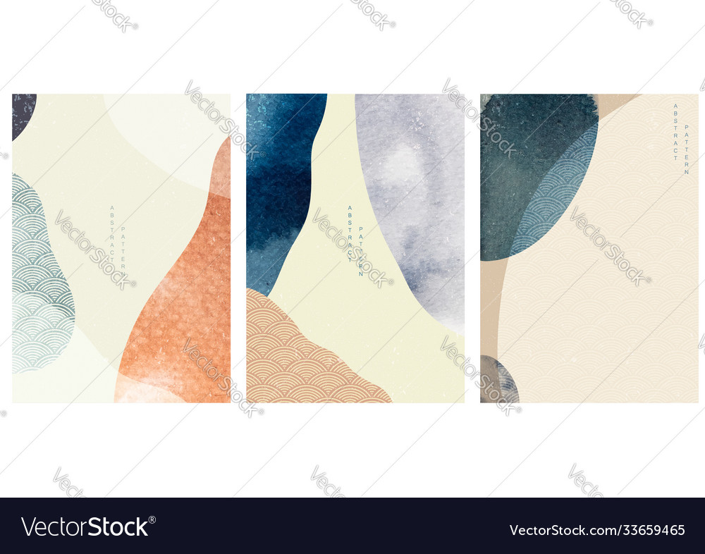 Abstract background with watercolor texture vector image Abstract background with watercolor texture