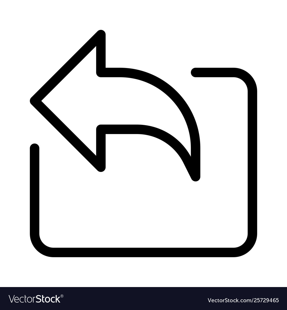 Email Reply Arrow Icon