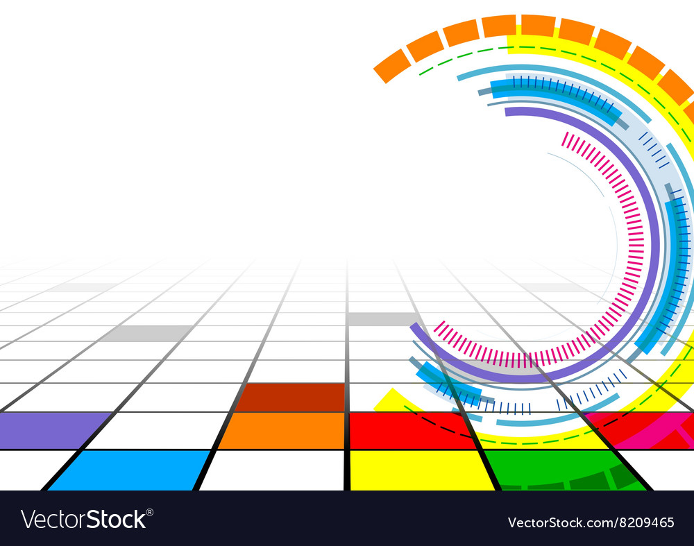 Geometric abstract background