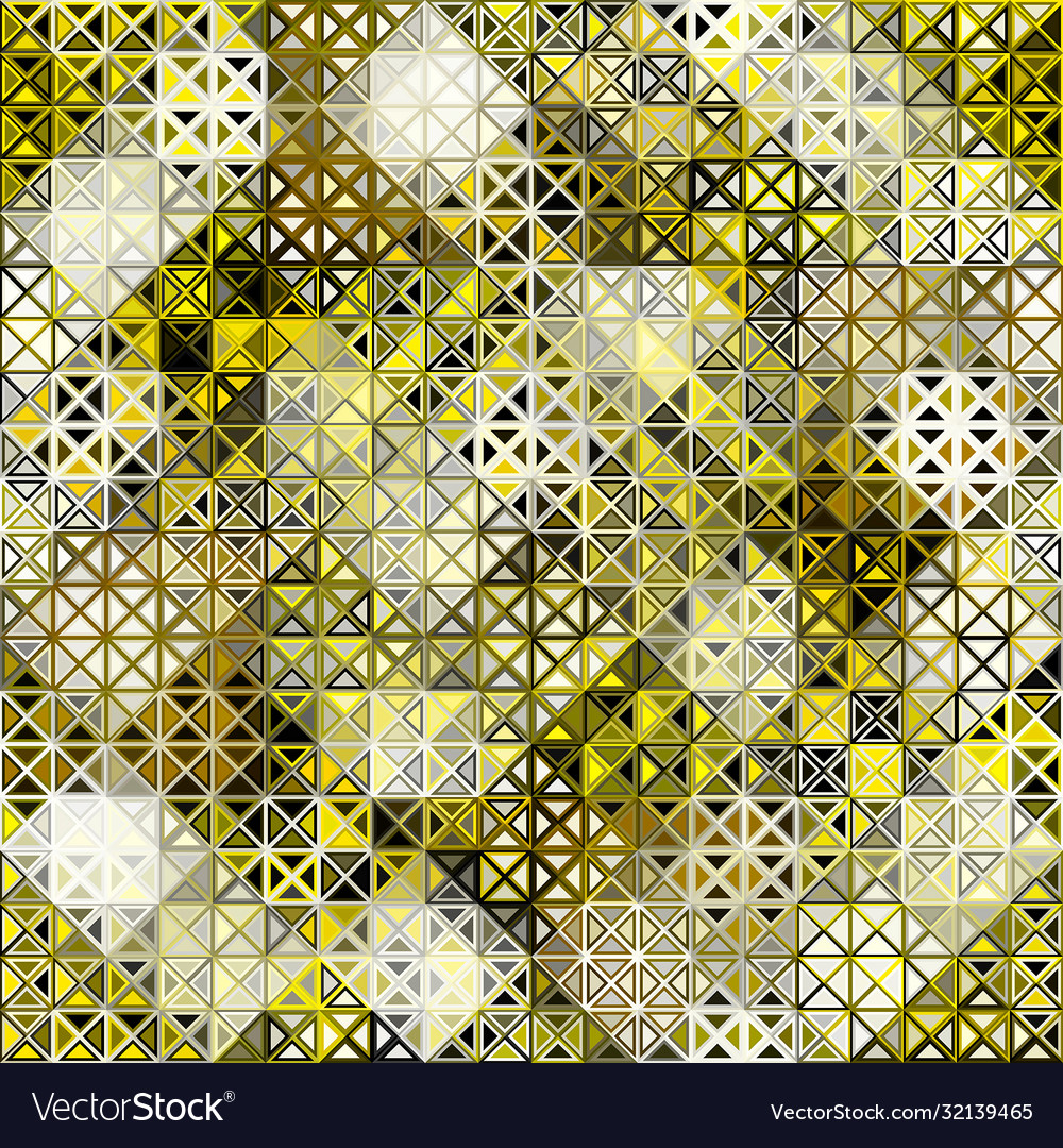 Geometric abstract pattern in low poly style vector image Geometric abstract pattern in low poly style