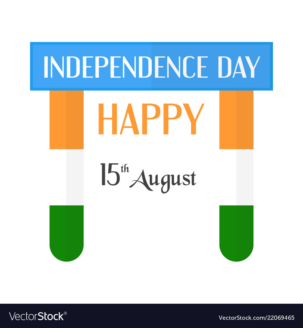 Happy independence day of india country