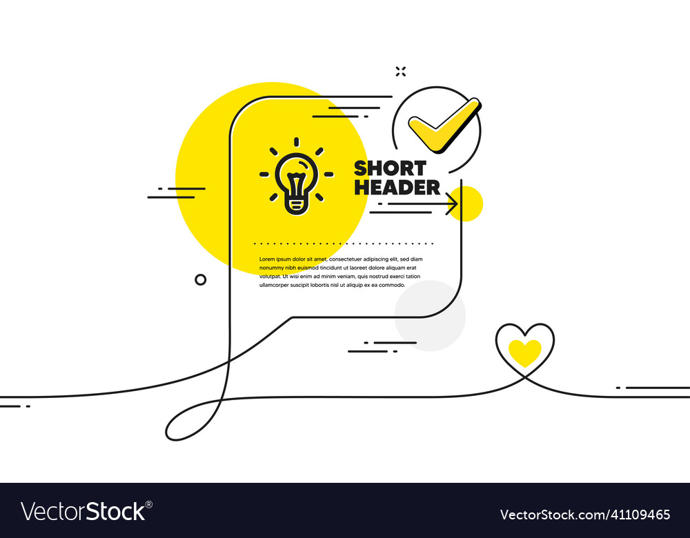 Idea icon light bulb sign