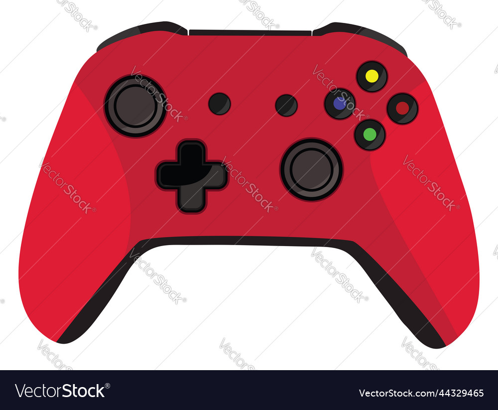 Red Game Controller