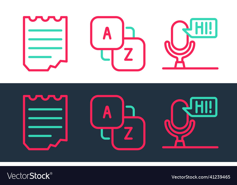 Set line microphone voice device notebook