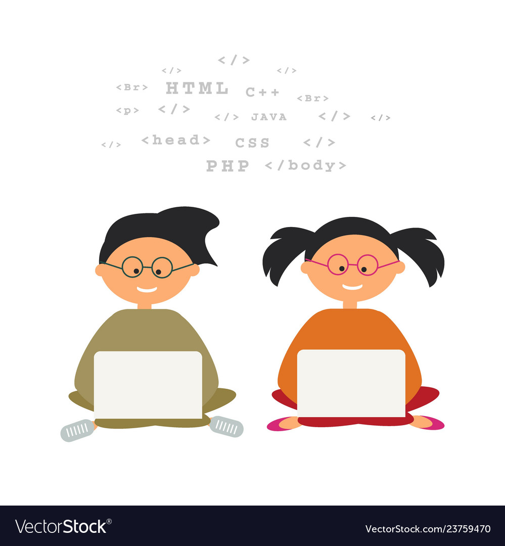 Children Coding Robots