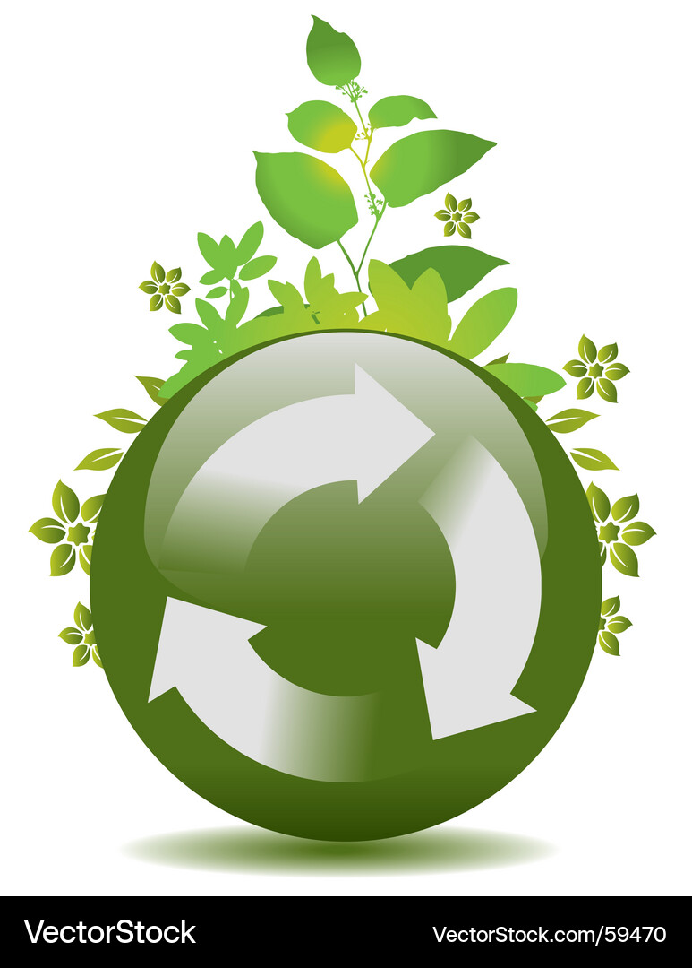Green arrows Royalty Free Vector Image - VectorStock