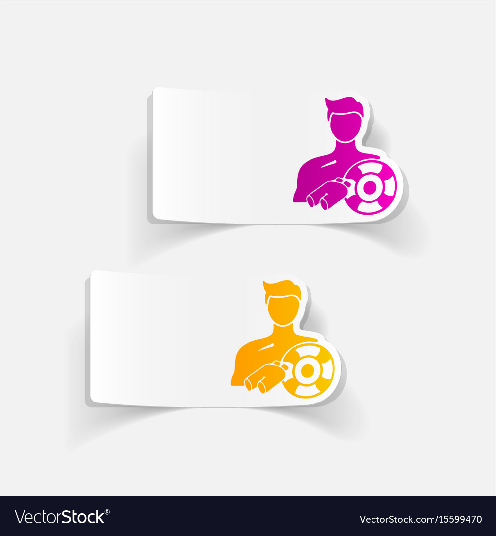 Realistic design element lifeguard