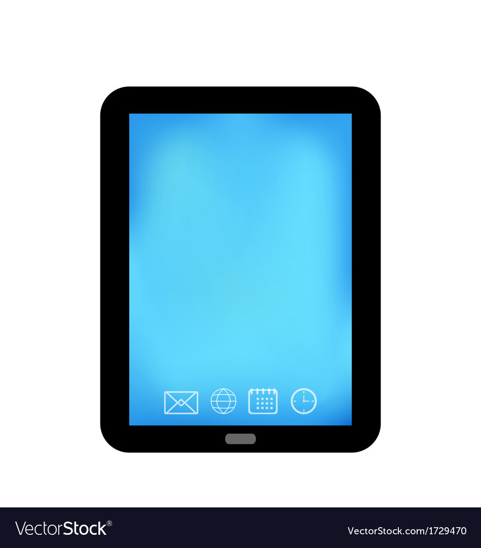 Tablet Device with Panel Display