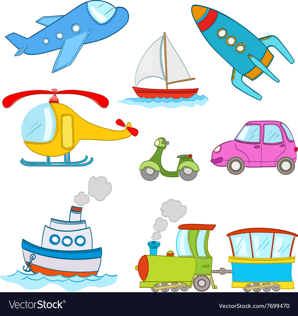 Transport Royalty Free Vector Image - VectorStock