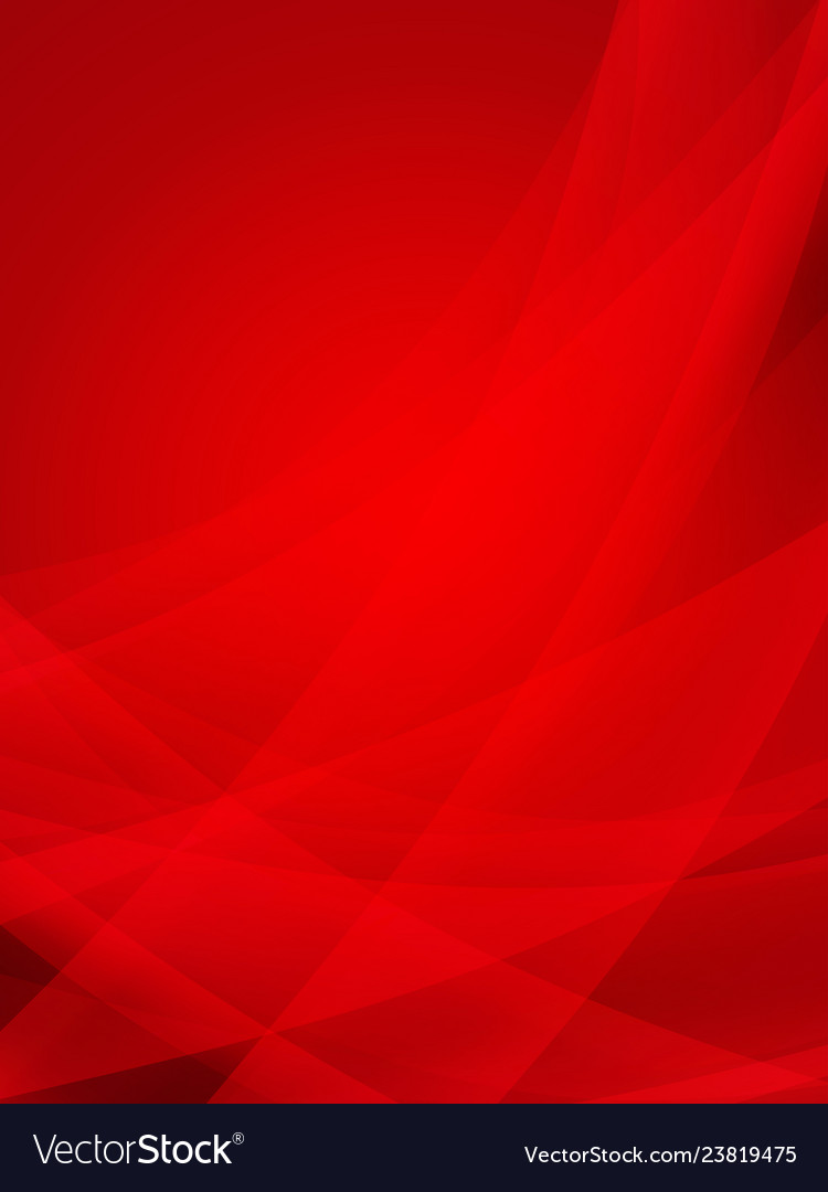 Abstract red curve background design vector image Abstract red curve background design
