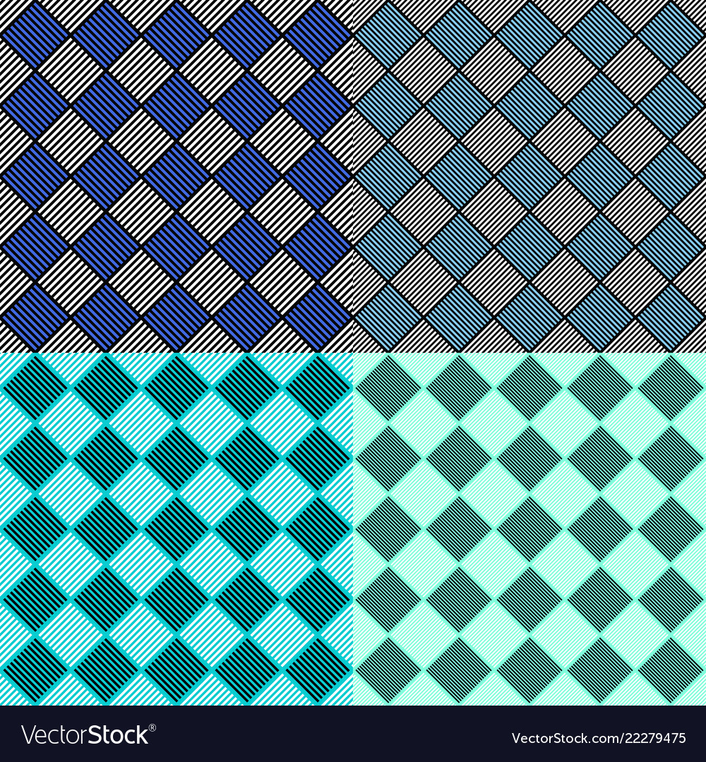 Abstract repeating square pattern design