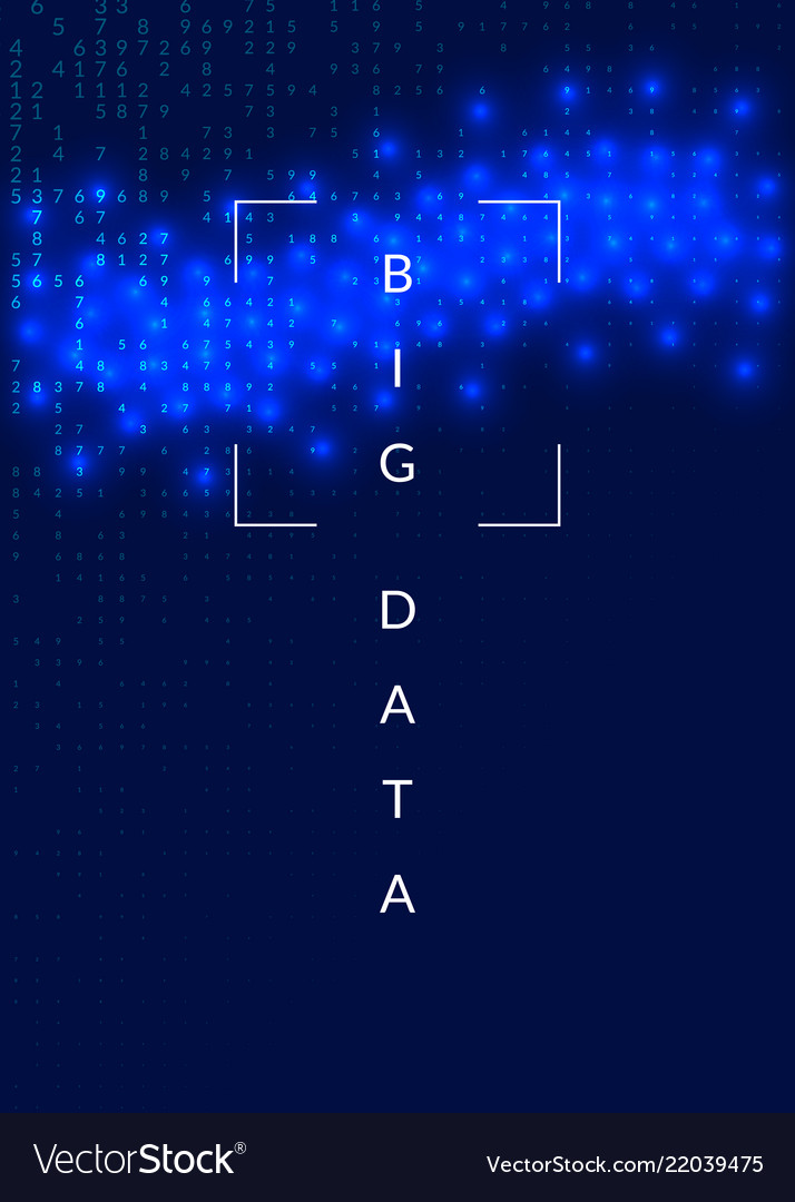 Big data background technology for visualization