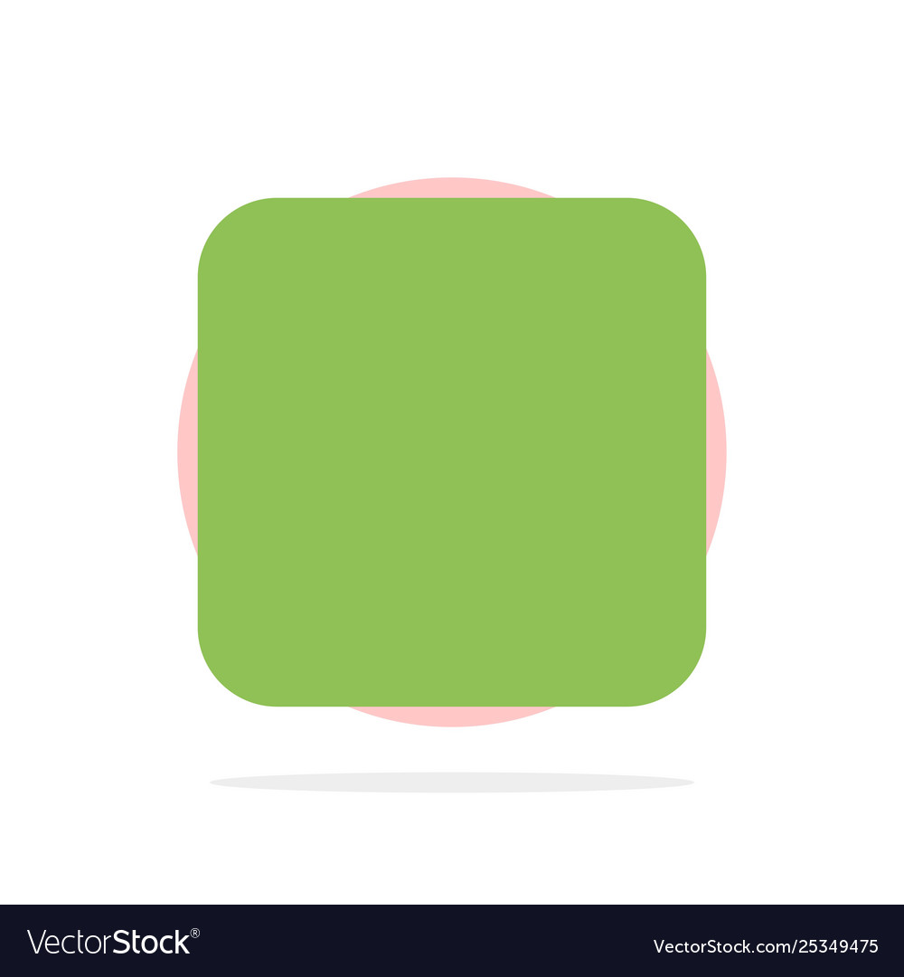 Box checkbox unchecked abstract circle background vector image Box checkbox unchecked abstract circle background