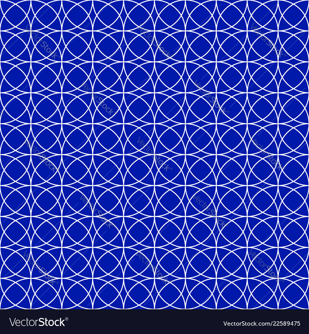 Colorful repeatable circle pattern art