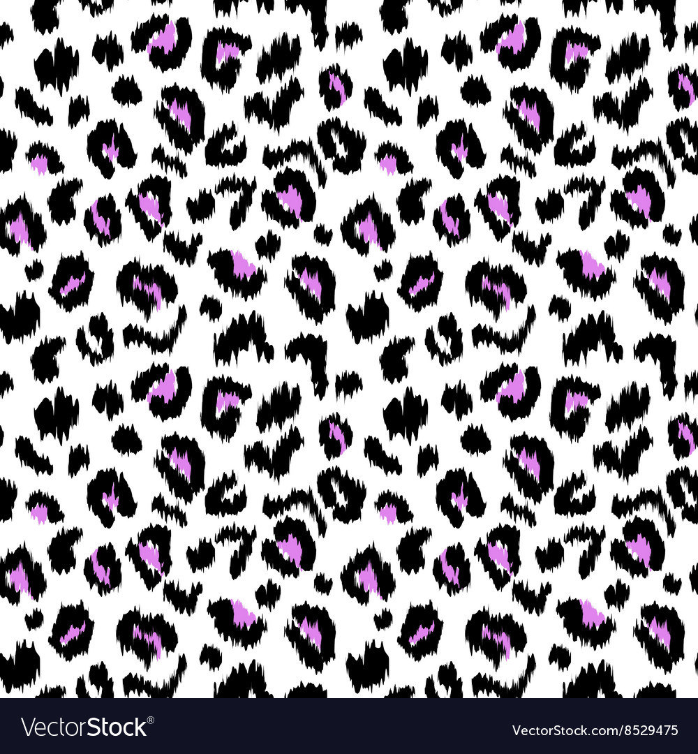 Leopard print seamless pattern texture