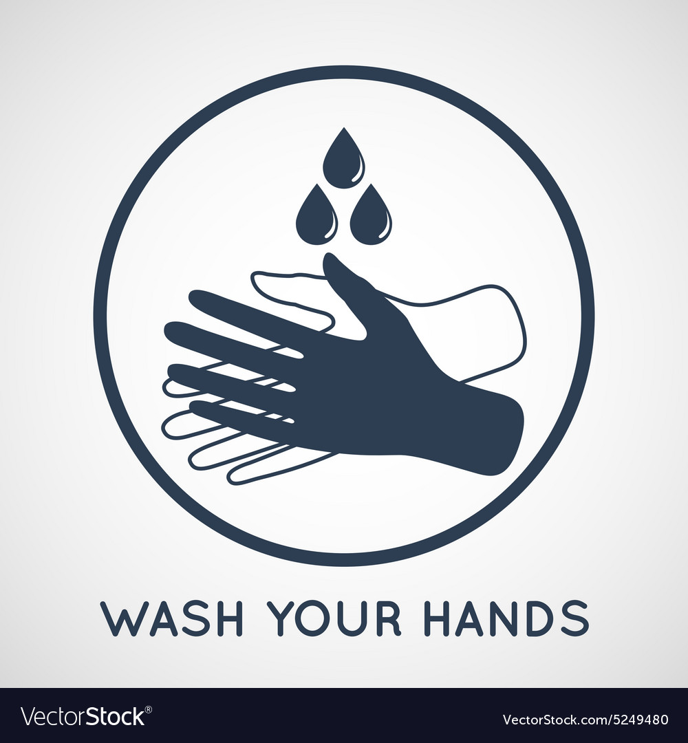Hand Washing Hygiene Symbol