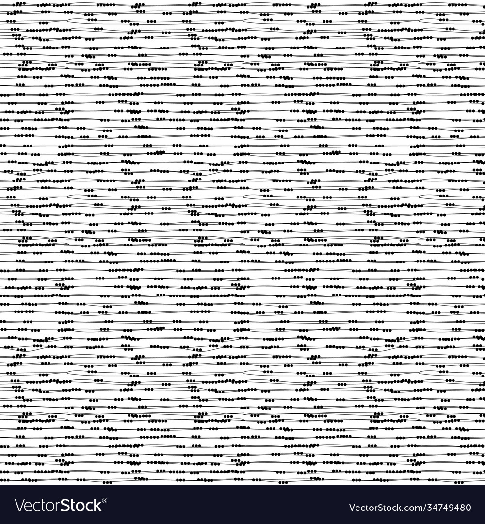 Horizontal lines with small black dots Royalty Free Vector