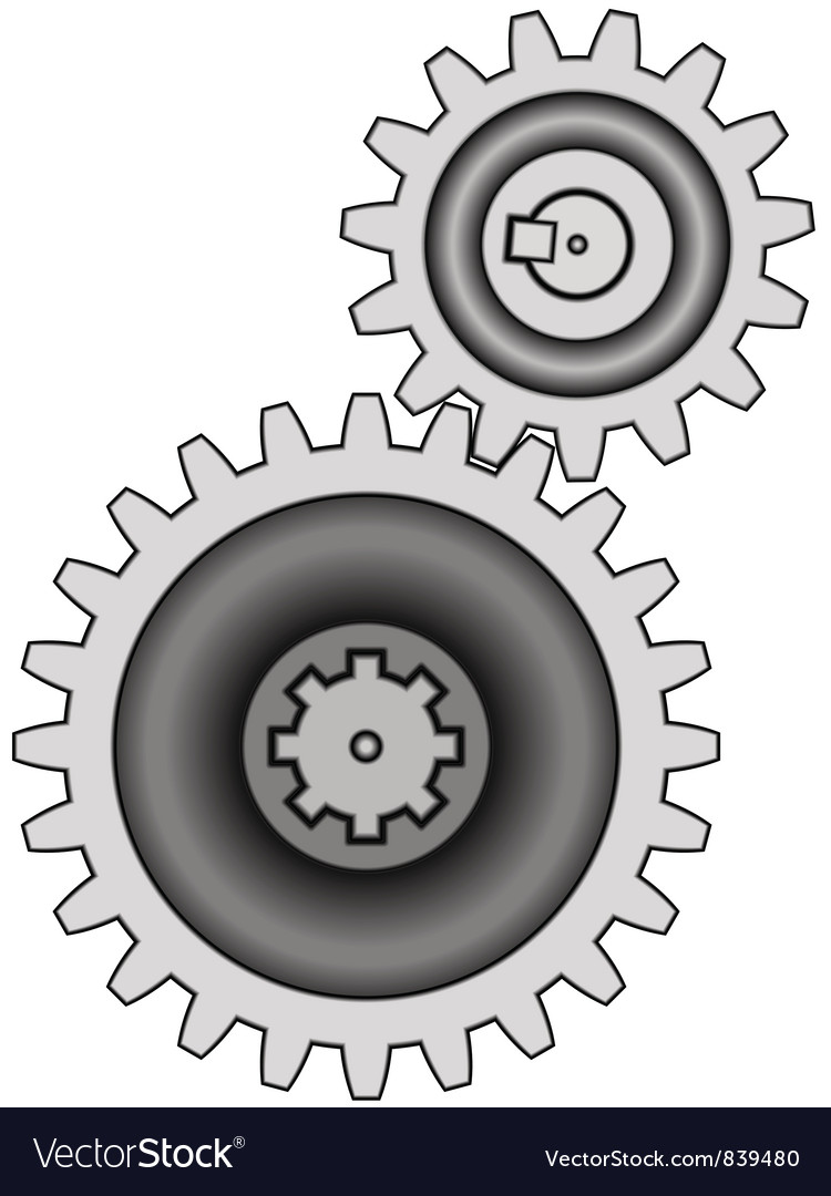 Interlocking Gears - Mechanical Components
