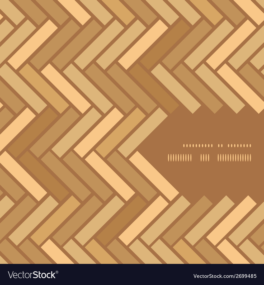 Abstract Wooden Floor Panels Frame Corner Pattern Vector Image Abstract Wooden Floor Panels Frame