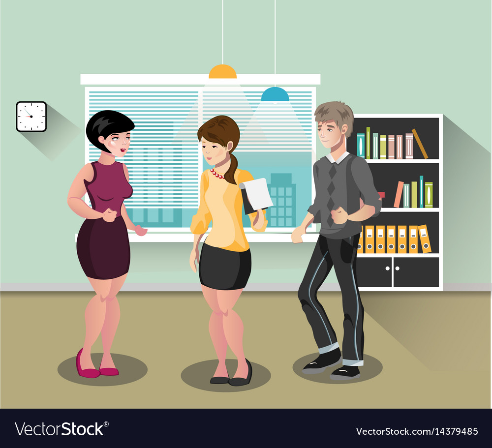 Business people teamwork Royalty Free Vector Image