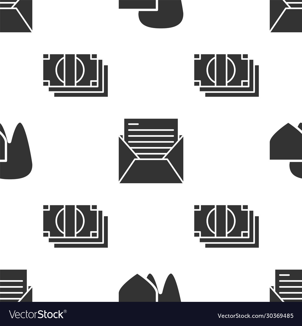 Set tooth with shield mail and e-mail stacks Vector Image Set tooth with shield mail and e-mail stacks