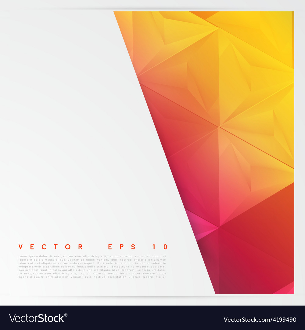 Abstract Geometric Polygon Background