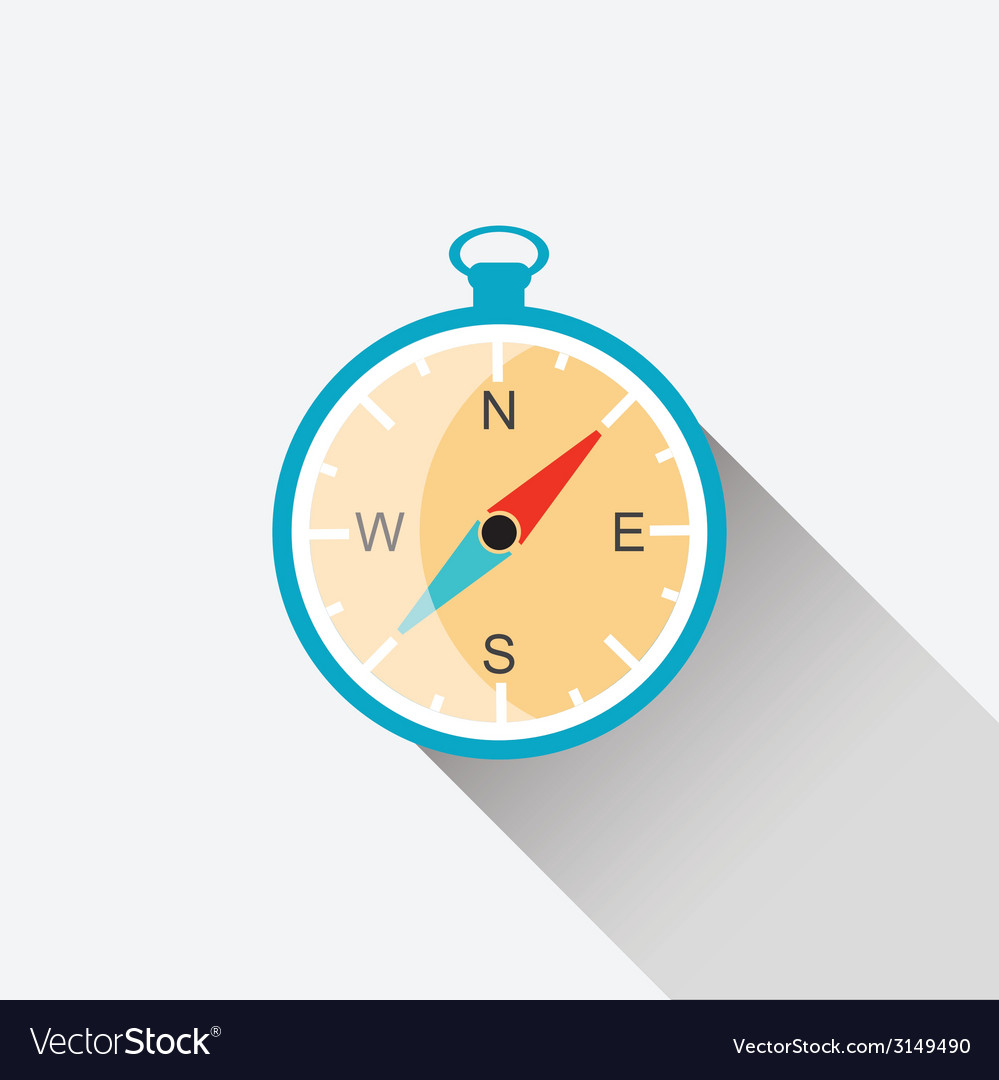 Compass Icon - Navigation Symbol