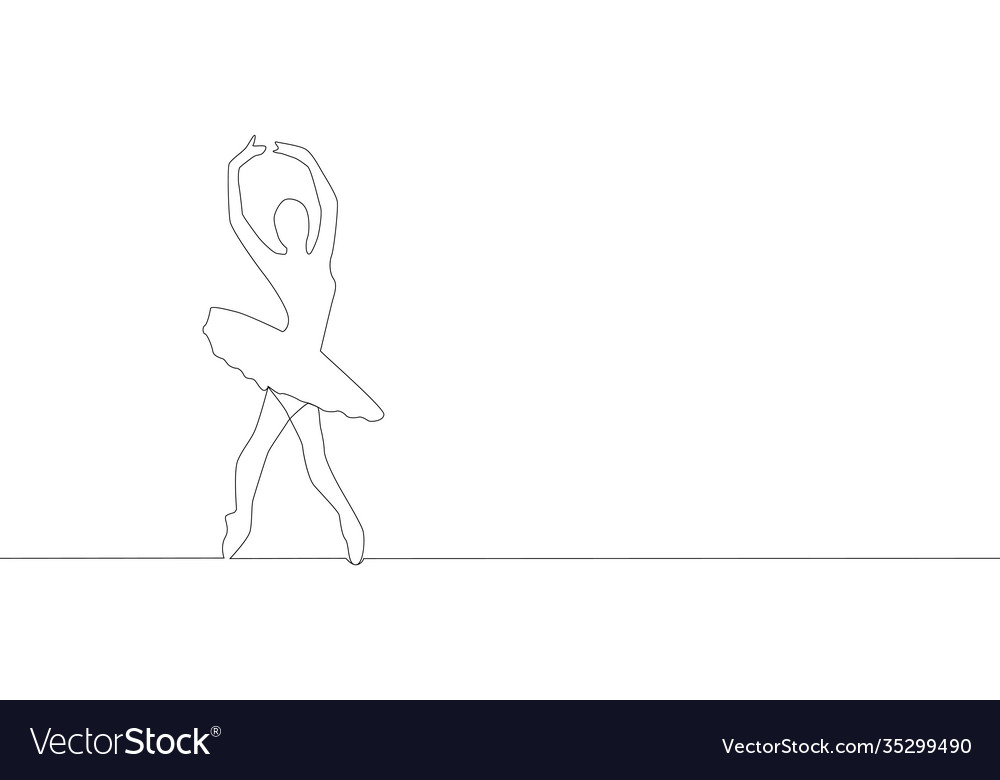 Self drawing animation continuous line Vector Image Self drawing animation continuous line