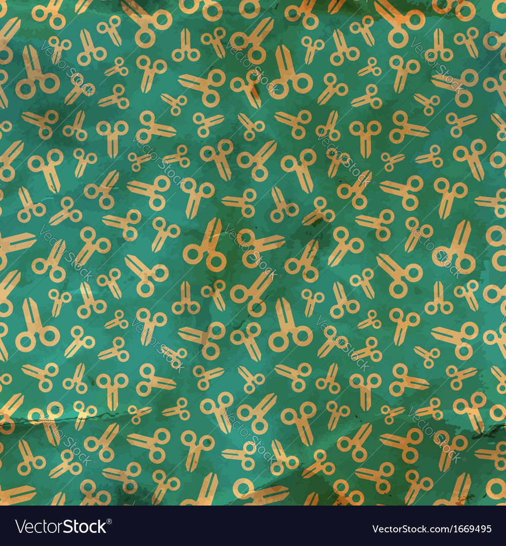 Abstract Scissors Pattern