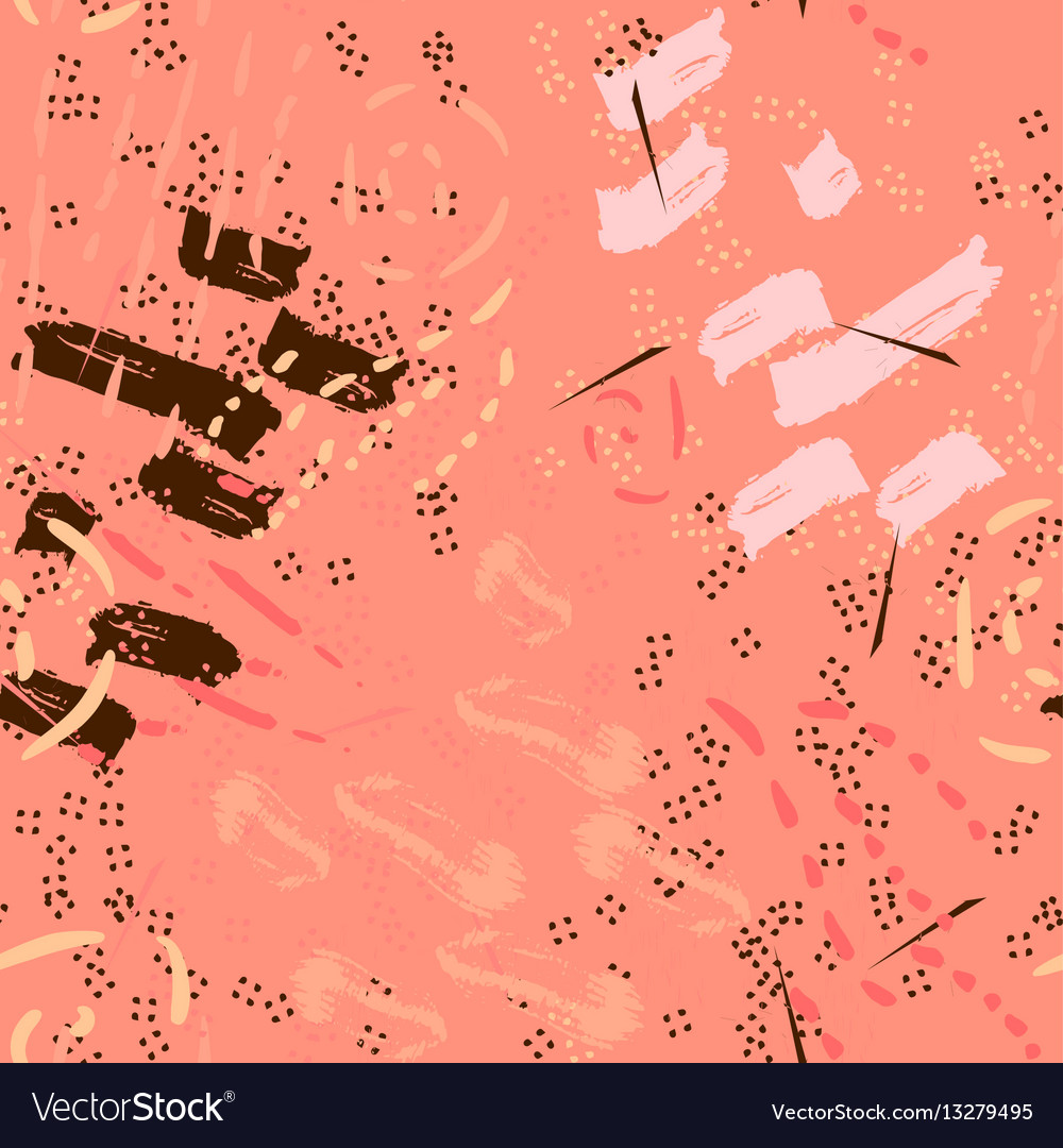 Memphis abstract seamless pattern
