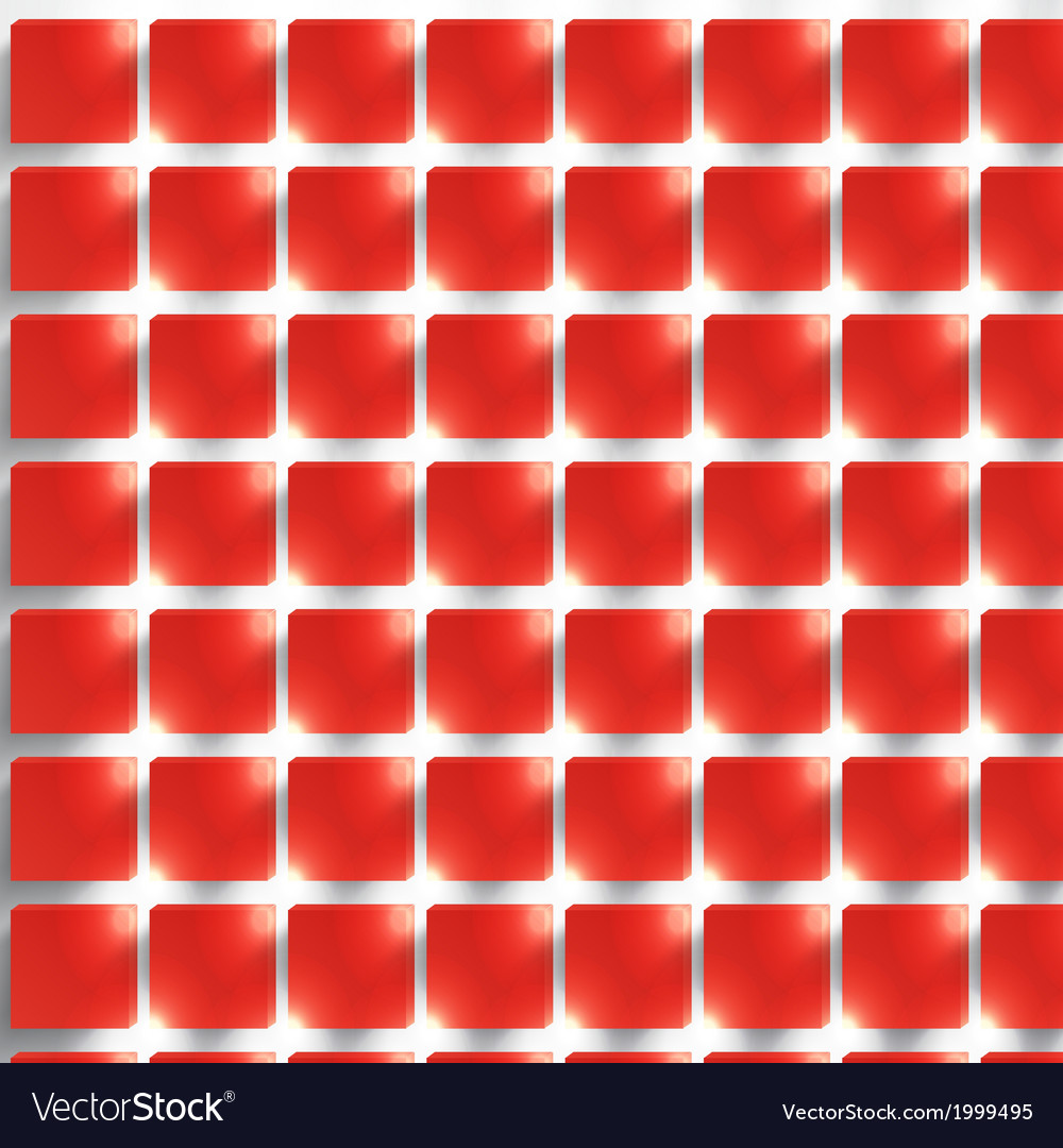 Red Square Abstract Background