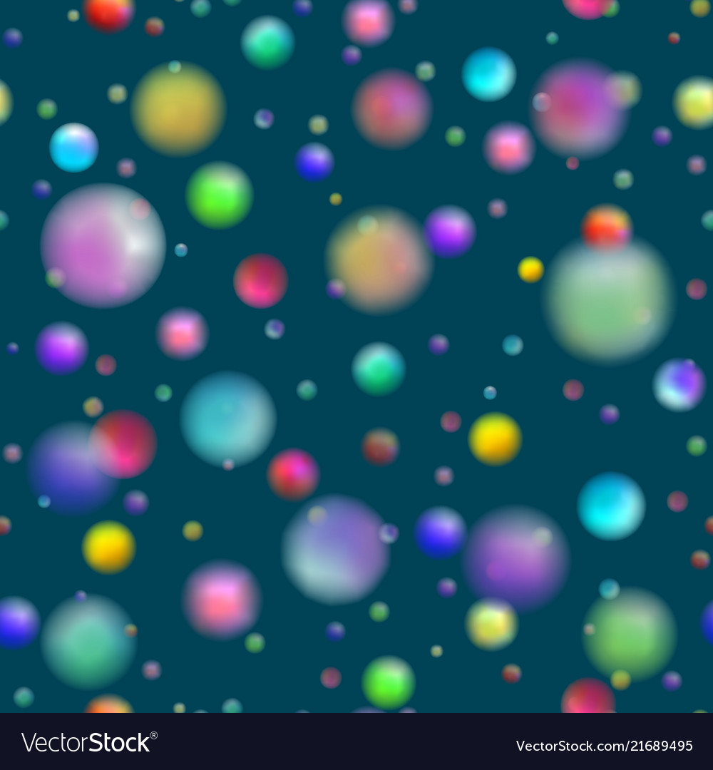 Seamless pattern with balls Vector Image Seamless pattern with balls