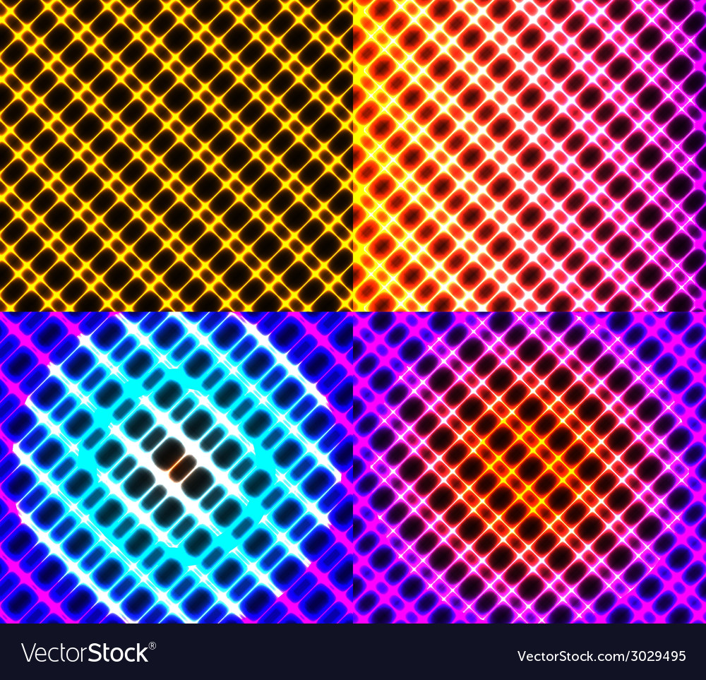 Set of dark abstract spectrum background lines